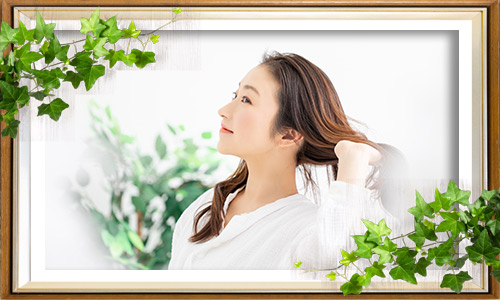 白髪染め、白髪ぼかし